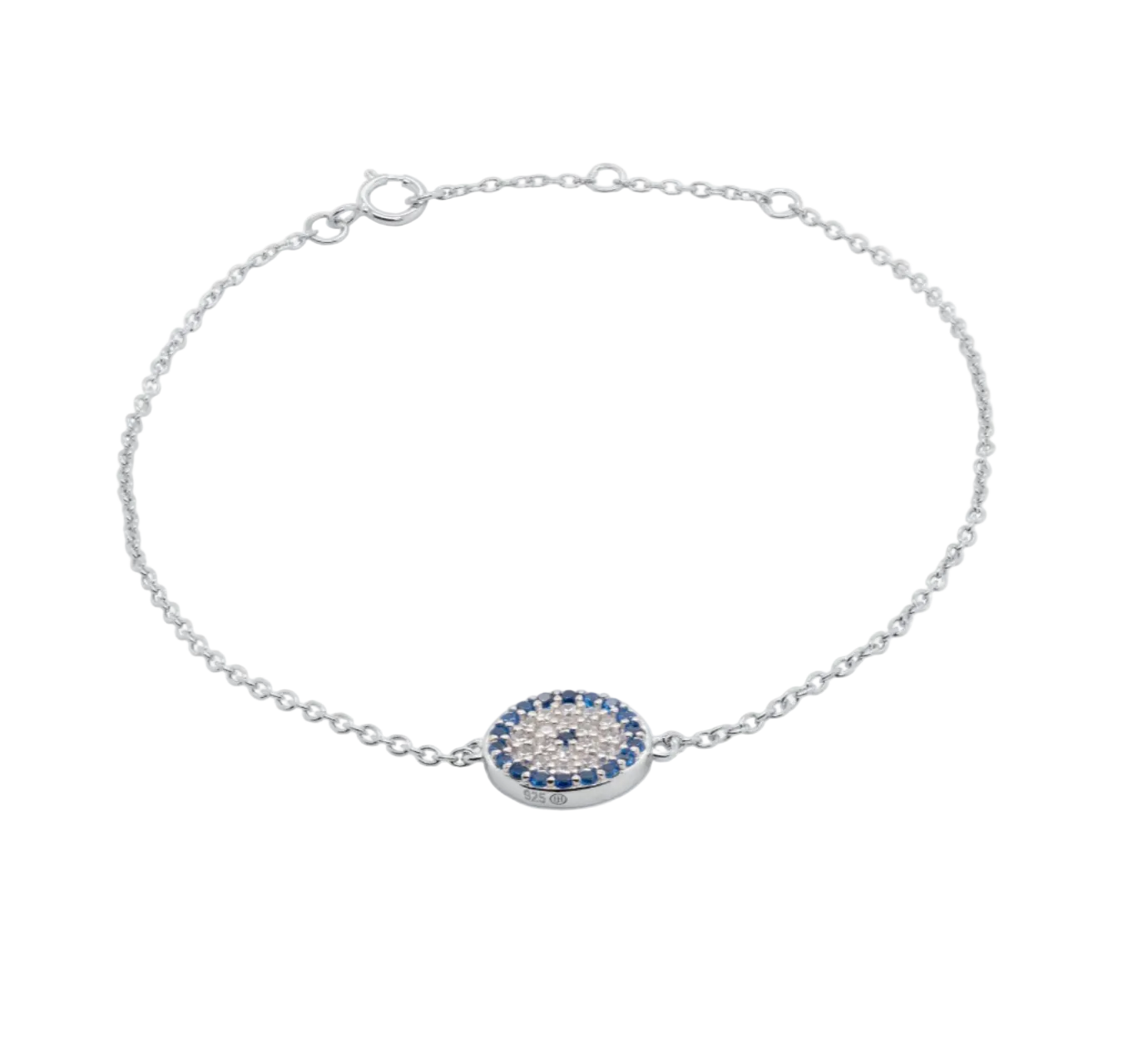 Sterling Silver Eye Bracelet