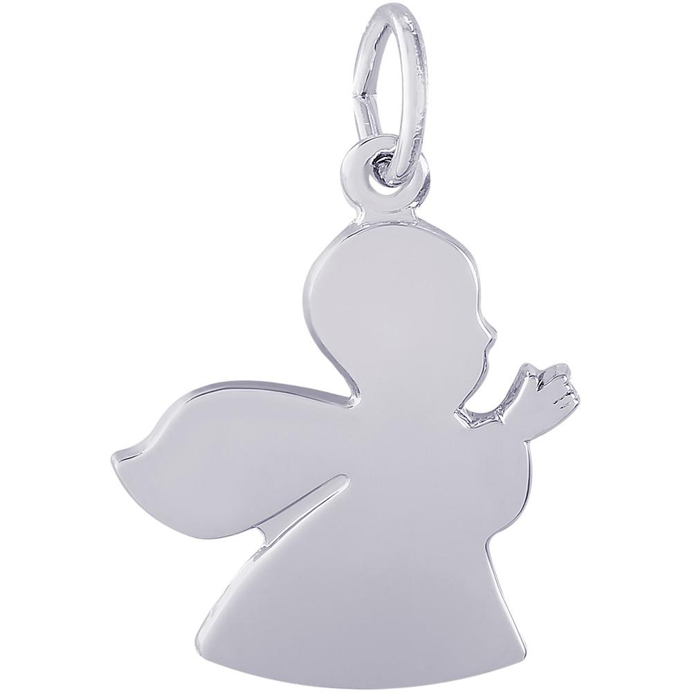 Rembrandt Charms Sterling Silver Guardian Angel Charm