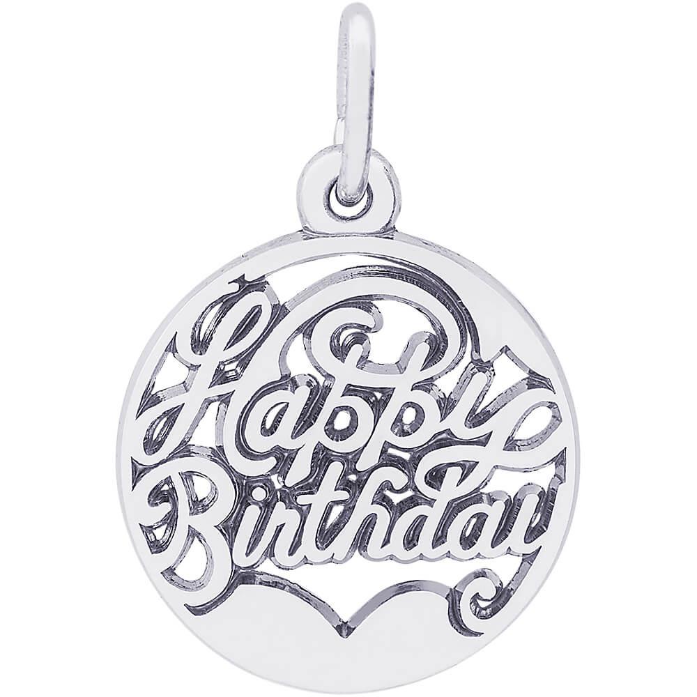 Rembrandt Charms Happy Birthday Charm
