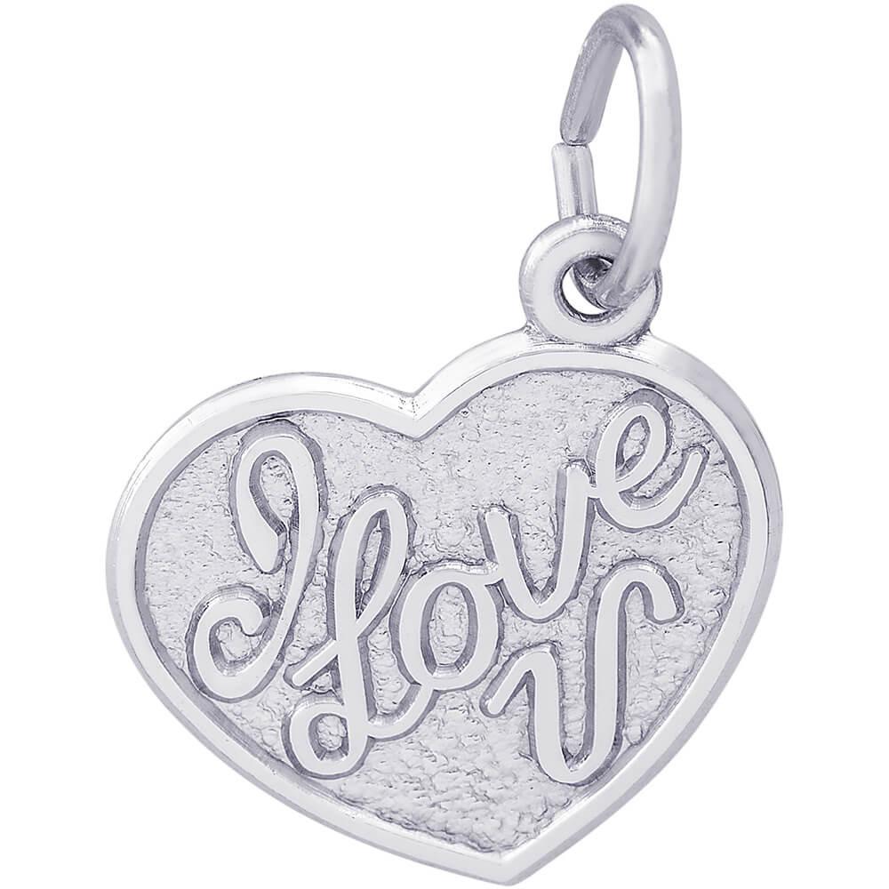 Rembrandt Charms I Love You Charm