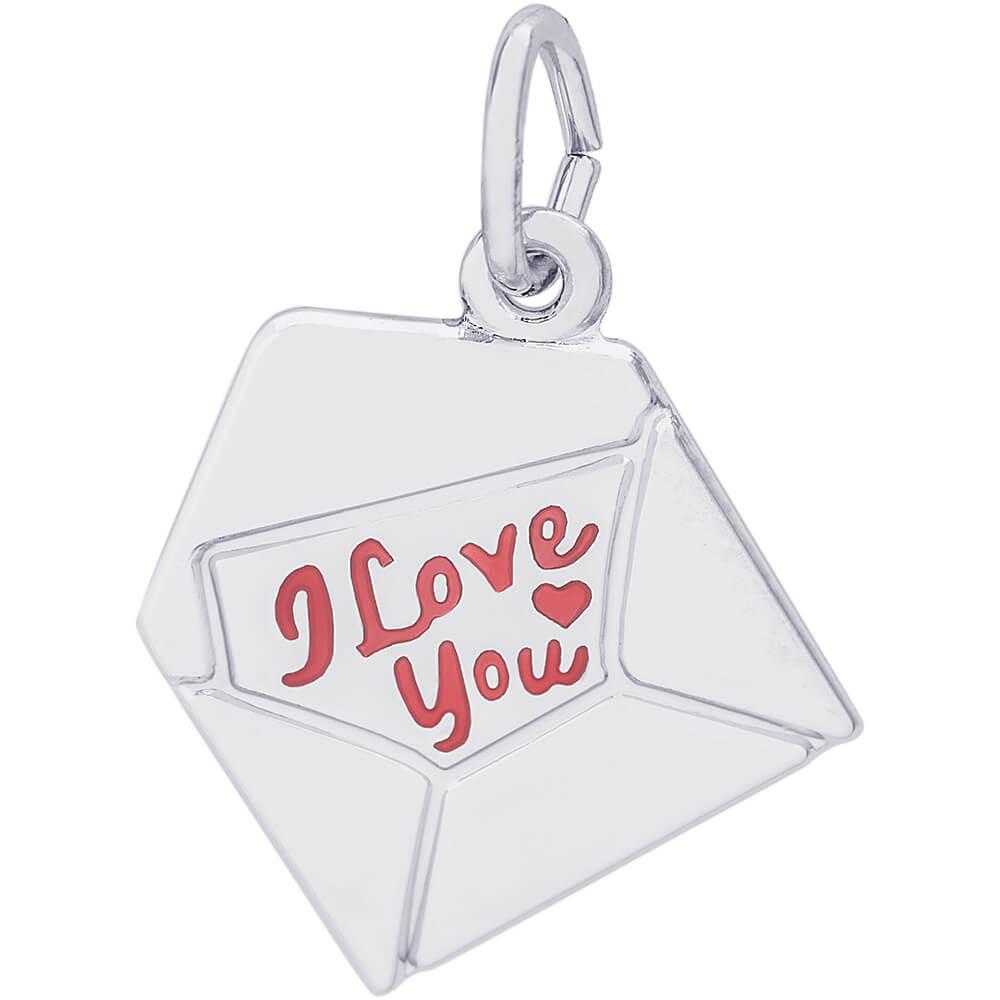 Rembrandt Charms I Love You Letter Charm