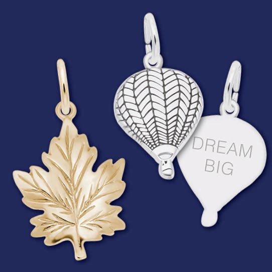 Gold Pendants and Charms