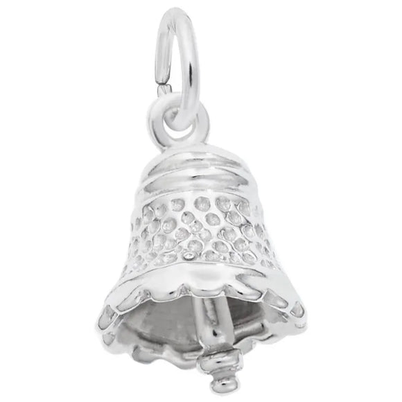 Small Speckled Bell Charm