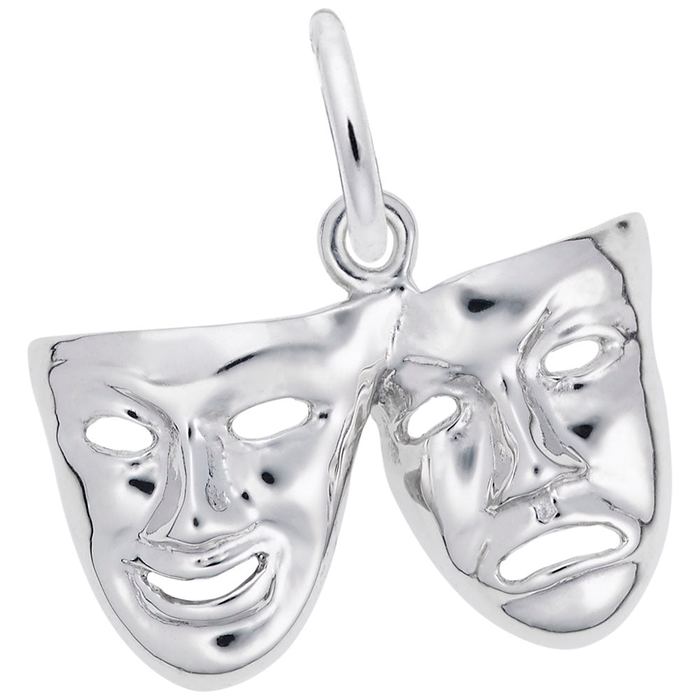 Rembrandt Charm Comedy & Tragedy Masks Charm