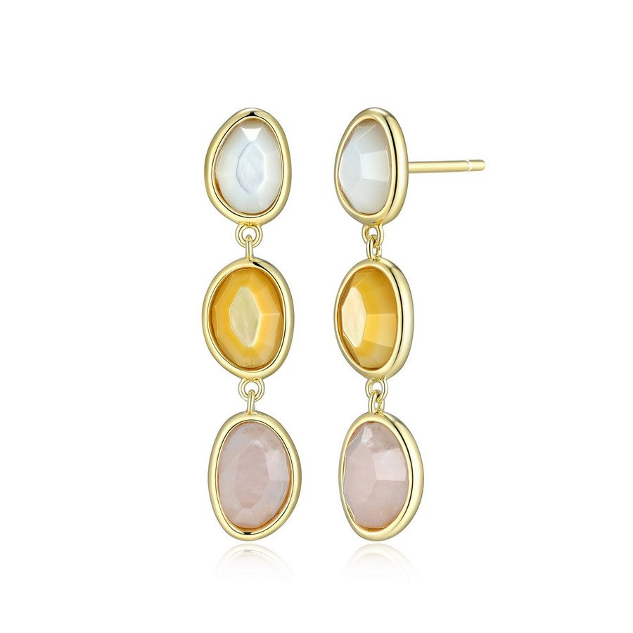 Rivière Gems Collection Dangle Stud Earrings
