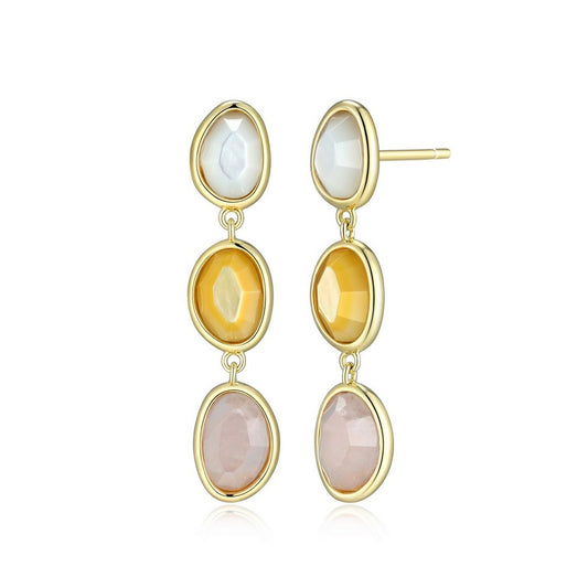 Rivière Gems Collection Dangle Stud Earrings