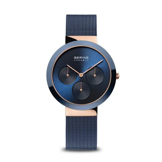 Bering Classic Blue dial With Blue Belt | 35036-367