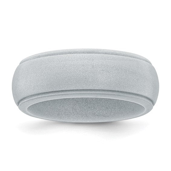Light Grey Silicon 8MM Rings