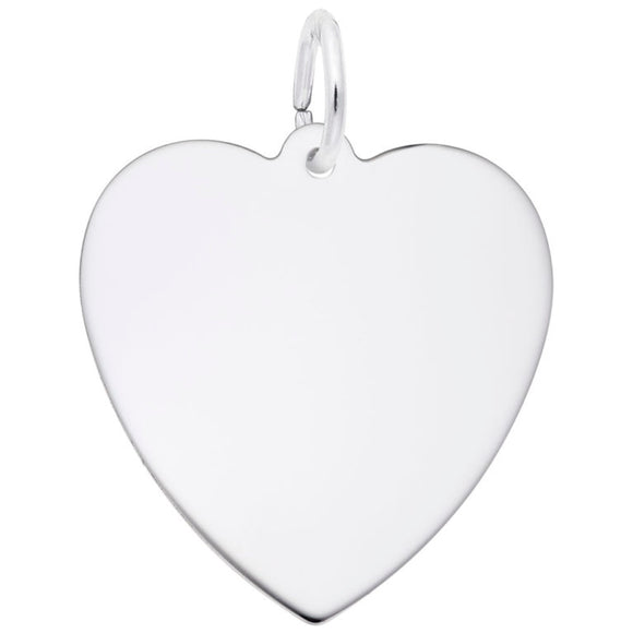 STERLING SILVER HEART CHARM