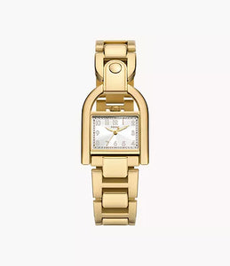 FOSSIL| Gold-Tone Stainless Steel Watch | ES5327