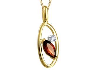 Radiant Garnet Necklace