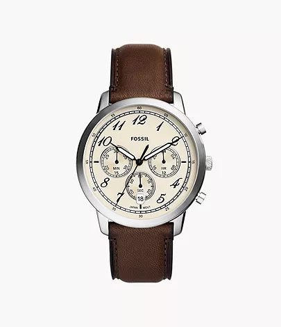 FOSSIL Neutra Chronograph Brown Leather Watch | FS6022