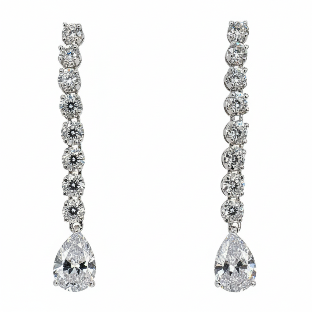 Sterling Silver Drop Earring