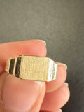 Square Baby Signet Ring