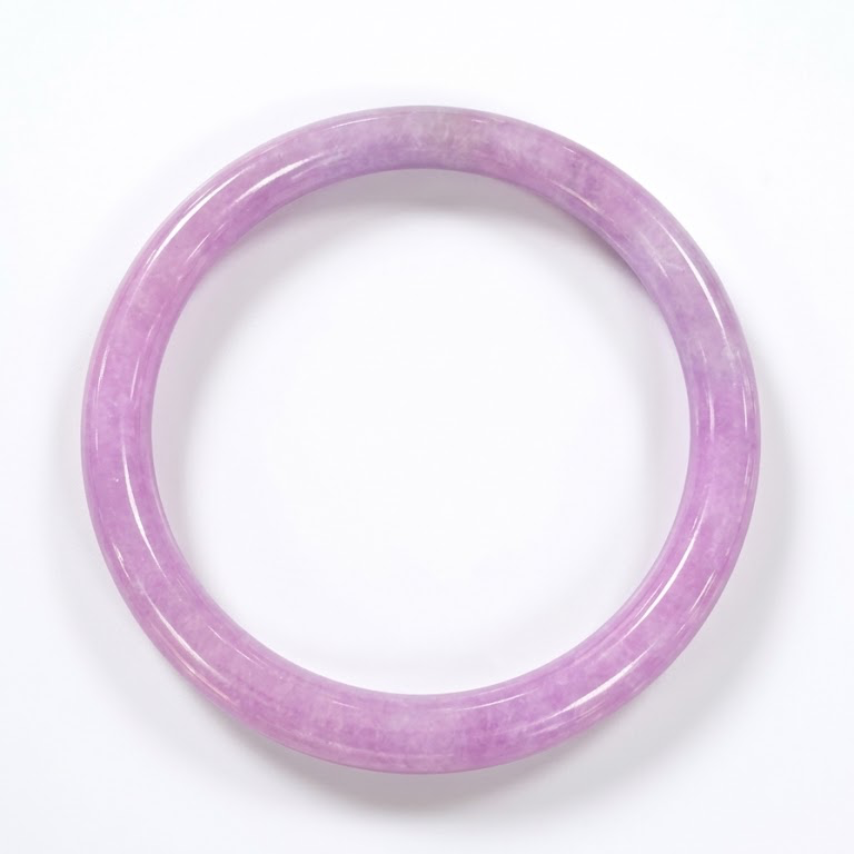 7.2 mm Purple Jade Bangle