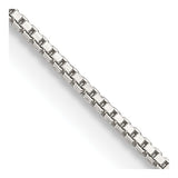 (2.8mm)Sterling Silver Box Chain 16-24 inches