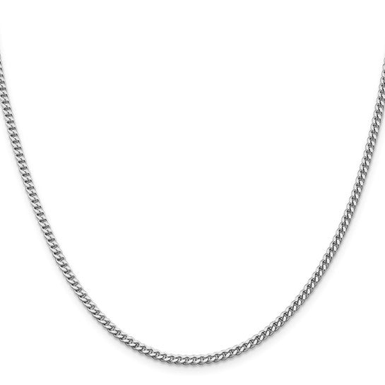 (2.8m) Sterling Silver Curb Chain 16-30 inches