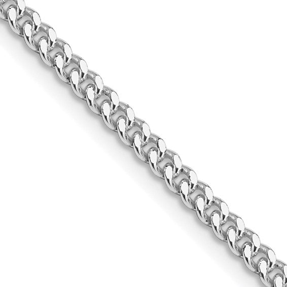 (2.8m) Sterling Silver Curb Chain 16-30 inches