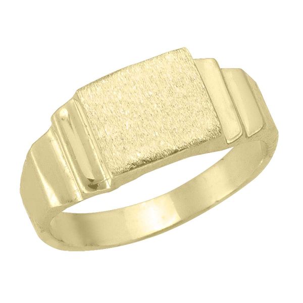 Square Baby Signet Ring