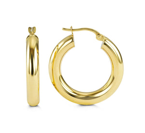 10K Yellowgold 13MM Hoops