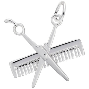 Nuco-Comb and Scissors Pendant