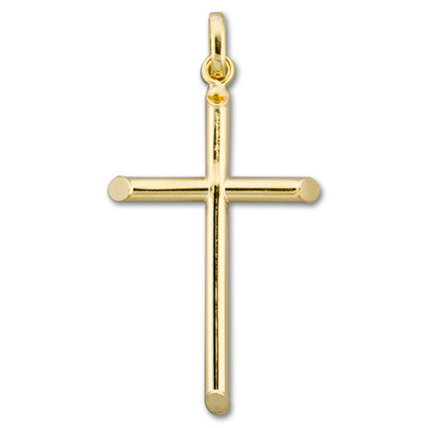 YellowGold Large Tube Cross