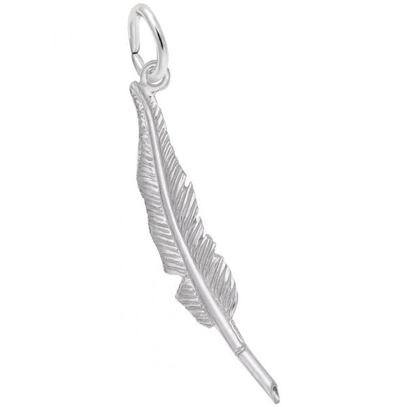 Feather Pen Charm