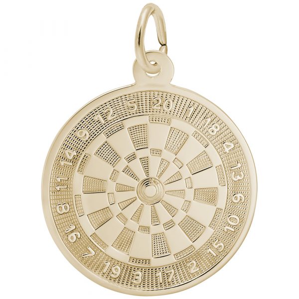 Rembrandt Charms Dart Board Charm