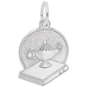 Lamp Of Learning Charm Pendant