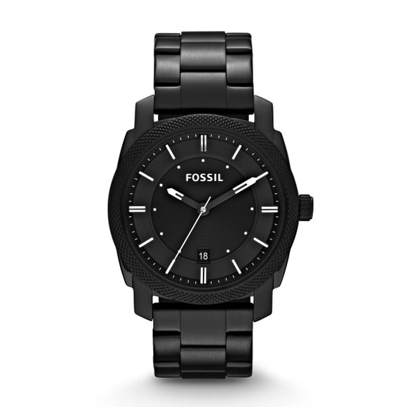 BLACK STAINLESS STEEL WATCH