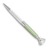 Light Green, Crystal Ballpoint Pen with Crystal Gemstone Top