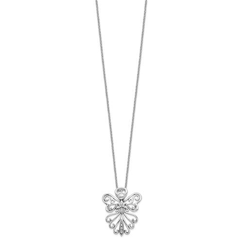 Sterling Silver Heavenly Angel Necklace