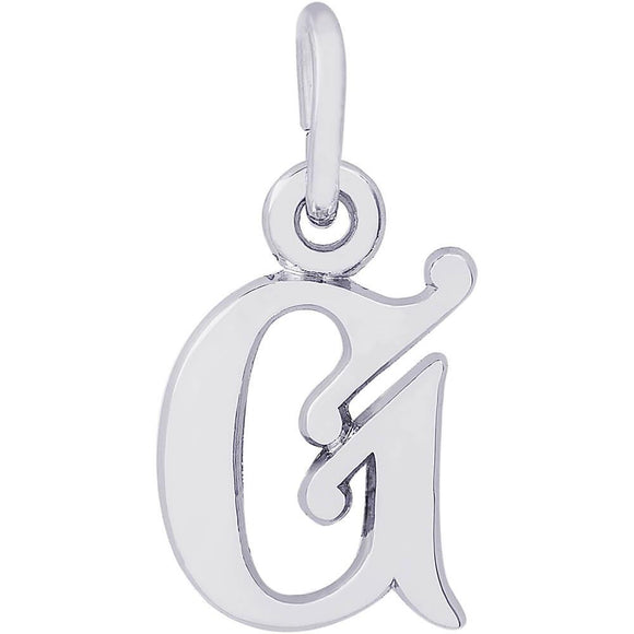 Silver Initial G