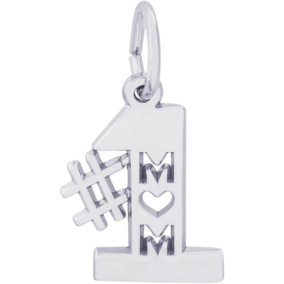 NUMBER ONE MOM CHARM