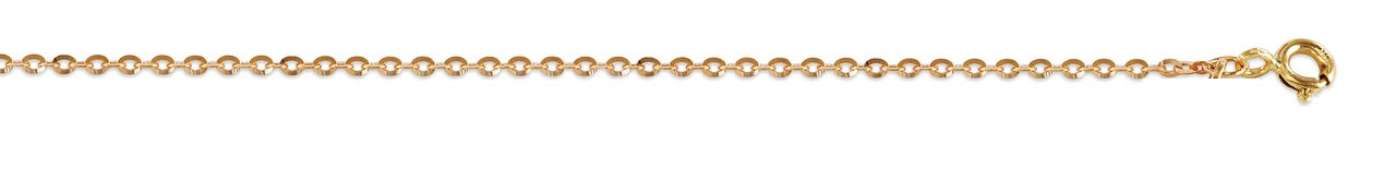 10K Rosegold Role Chain (1.1mm) 16inches