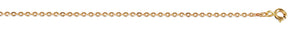 10K Rosegold Role Chain (1.1mm) 16"