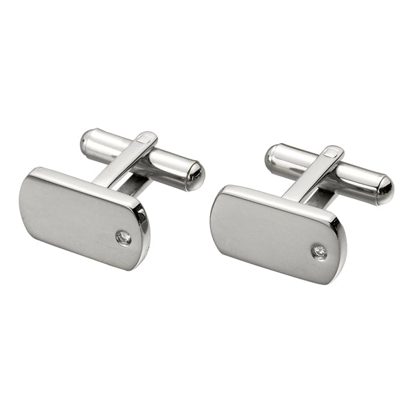 CZ stone Cufflink