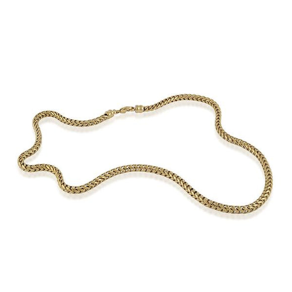 Stainless Steel 5mm Goldip Franco Chain