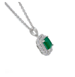 Arabella Green Emerald  Necklace
