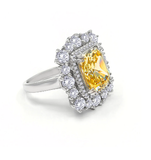 Diana Yellow Stone Ring