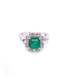 Arabella Green Emerald Ring