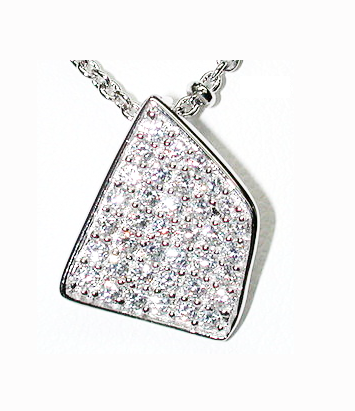 Fancy Square Abstract Necklace