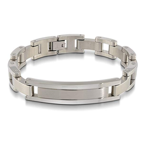 Stainless Steel Brushed ID Bracelet