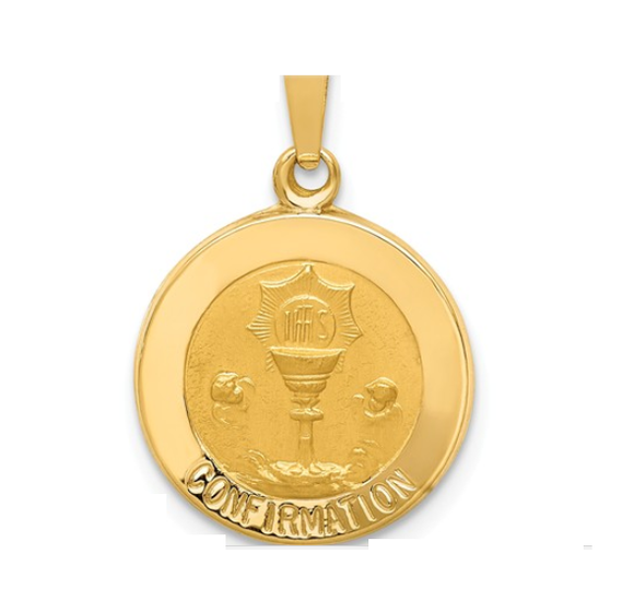 (Small) Confirmation Disc Pendant