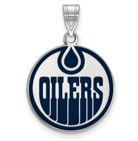 Edmonton Oilers Enamel Pendant (18mm)
