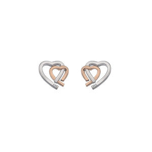 (0.01cttw) Hearts Earrings