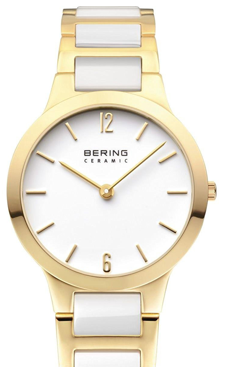 Bering Women White Ceramic and Gold | 30320-751