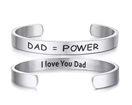 Dad Cuff Bracelet