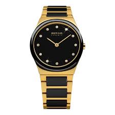 Bering Women Gold & Black Ceramic | 32230-741