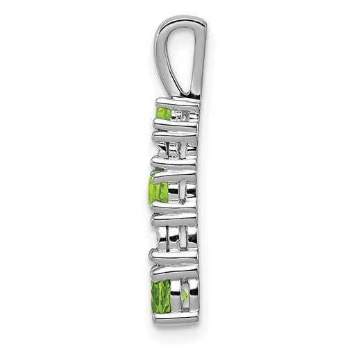 Sterling Silver Peridot Neckace